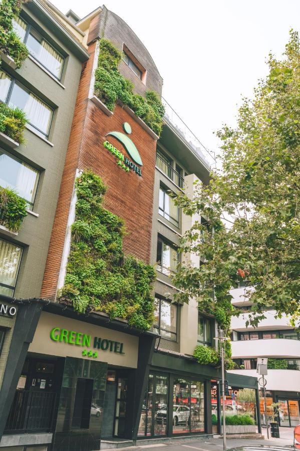 Green Hotel Genk Bagian luar foto
