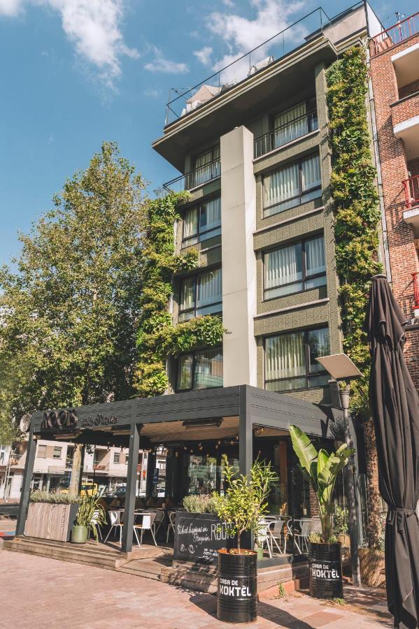 Green Hotel Genk Bagian luar foto